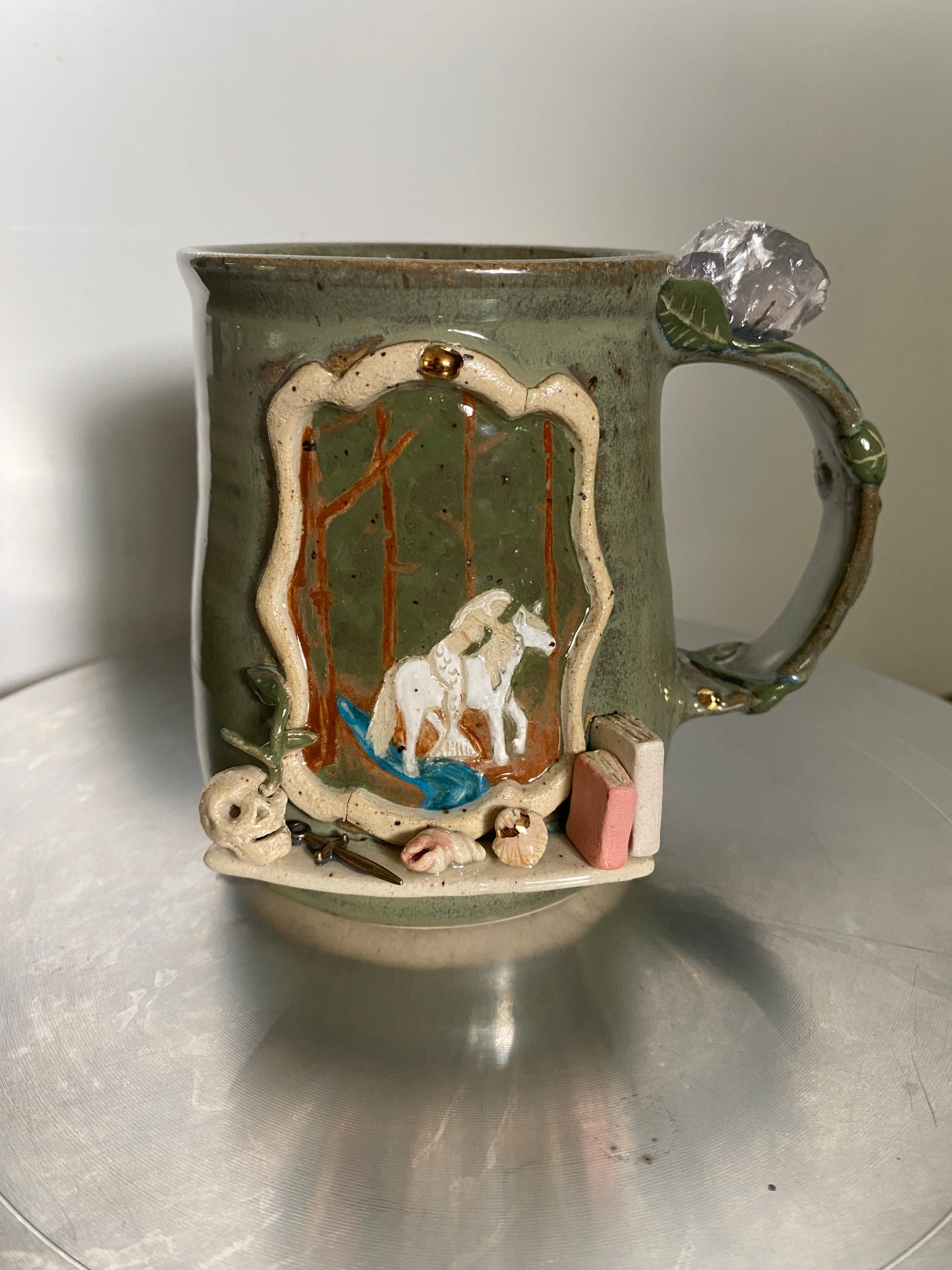 Siren Riding Kelpie Mug